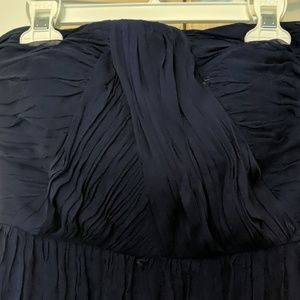 Navy Blue Semi-Formal Dress